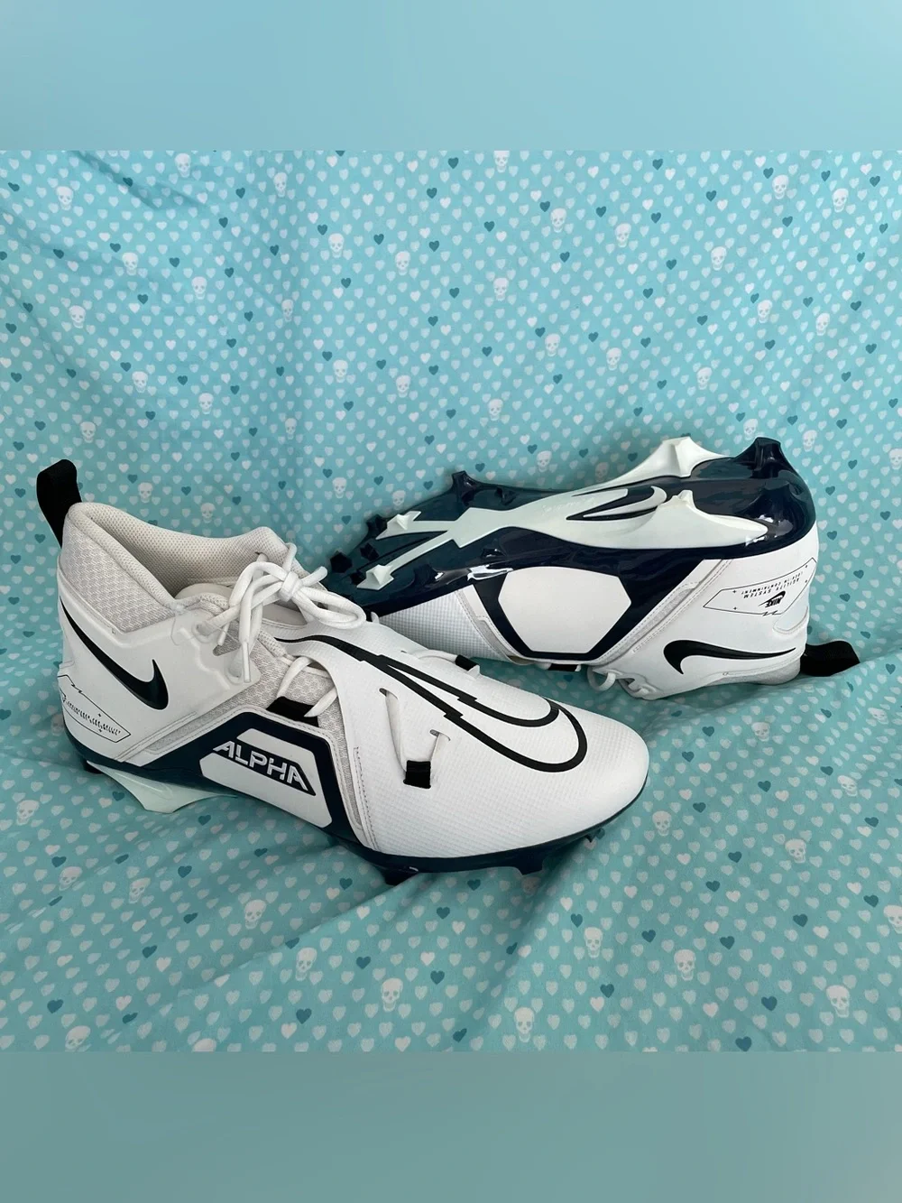 Nike Alpha Menace Pro 3 Mens Football Cleats Size 16 CT6649-108